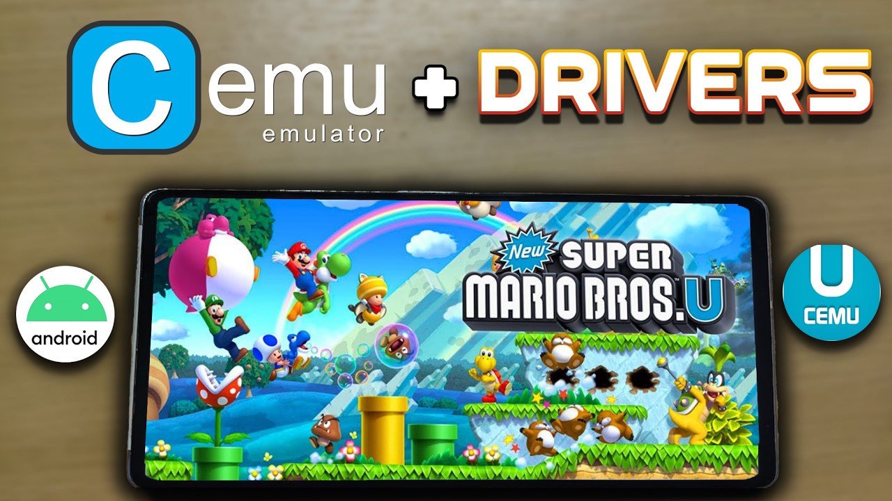 Как играть в игры Wii U на Android (Гайд по эмулятору Cemu 2026)
