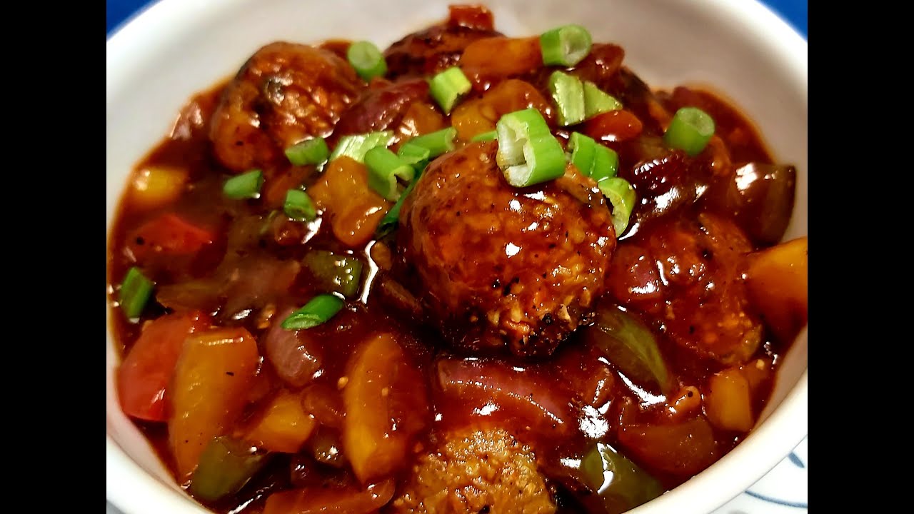 Veg Manchurian in Appam pan|Non Fried manchurian|How to make non fried healthy manchurian with gravy