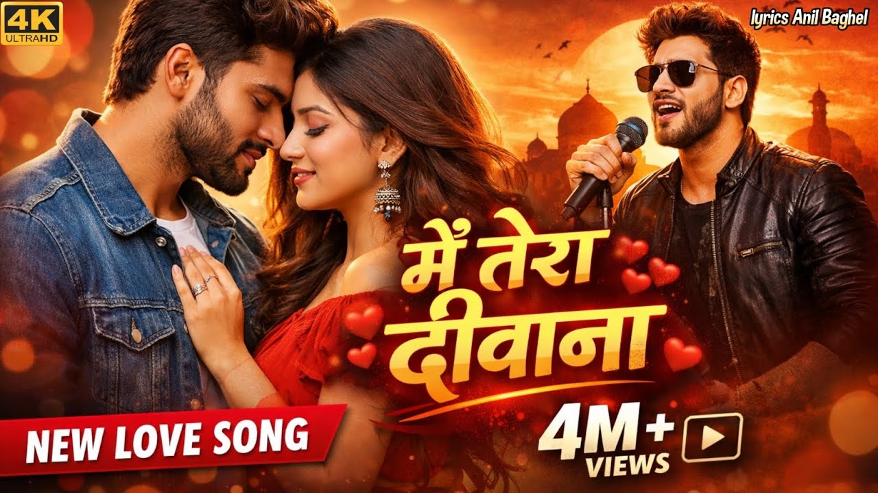 | मैं तेरा दीवाना | Main Tera Deewana New Hindi Bollywood romantic songs Anil baghel vlogs official 