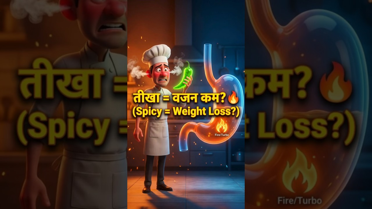 क्या तीखा खाने से वजन कम होता है? 🔥 The Science of Spicy Food & Metabolism | Synth Soul