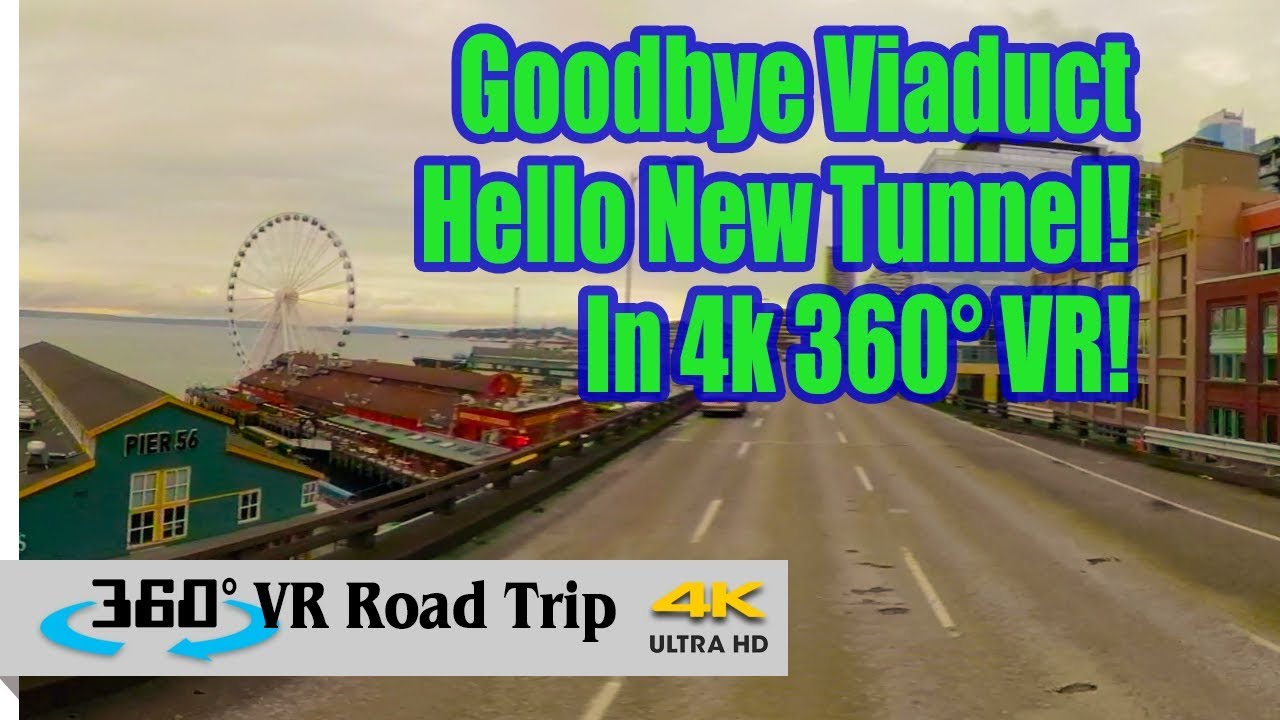 Goodbye Viaduct - Hello Tunnel - in VR | 360 VR Road Trip