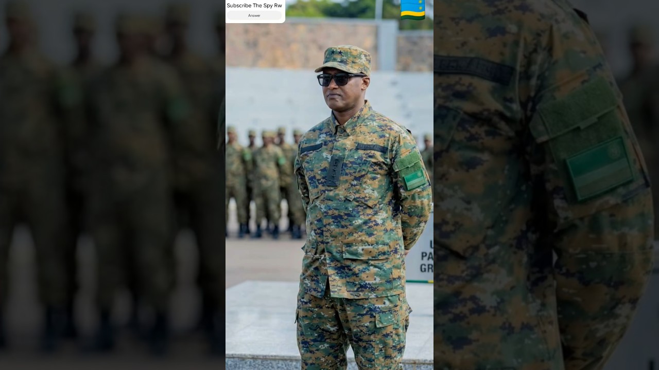 Uyu Niwe wakira amabwiriza avuye kuri PK Ayobora aba jepe  yitwa Maj Gen Willy Rwagasana #trending