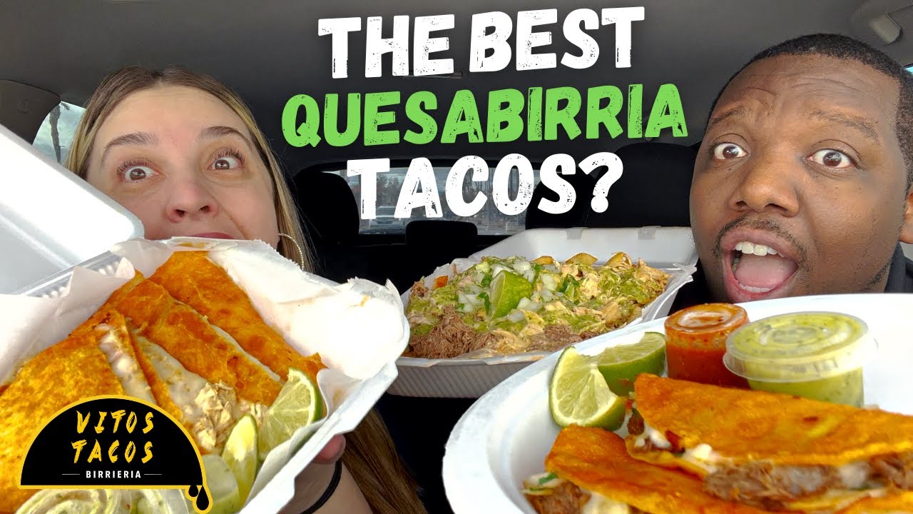 Are These The BEST Quesabirria Tacos in Las Vegas?! [Vitos Tacos]