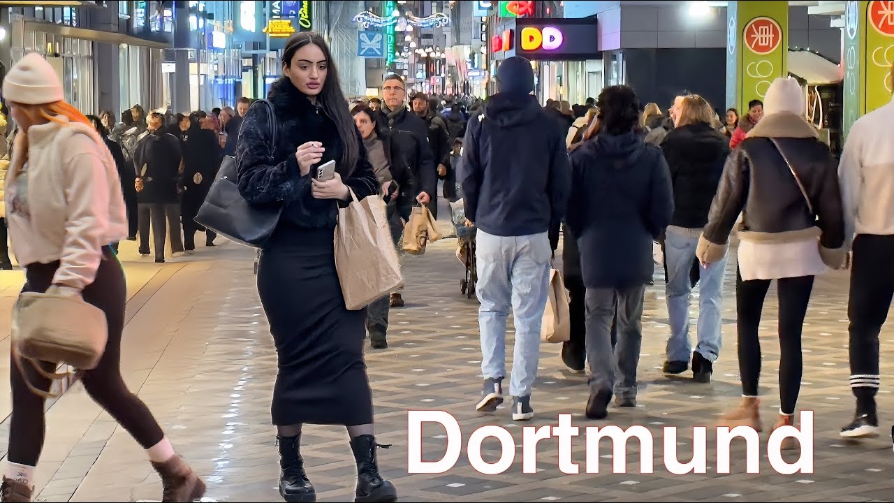 Dortmund City Germany #a day trip to Dortmund to discover the sights 4k HDR 60fps