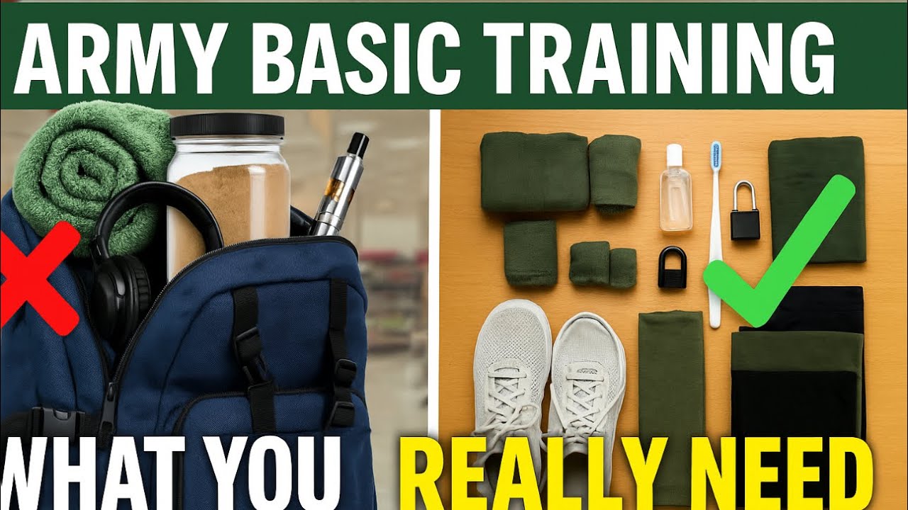 Army BASIC TRAINING Packing List 2026-What You Actually Need