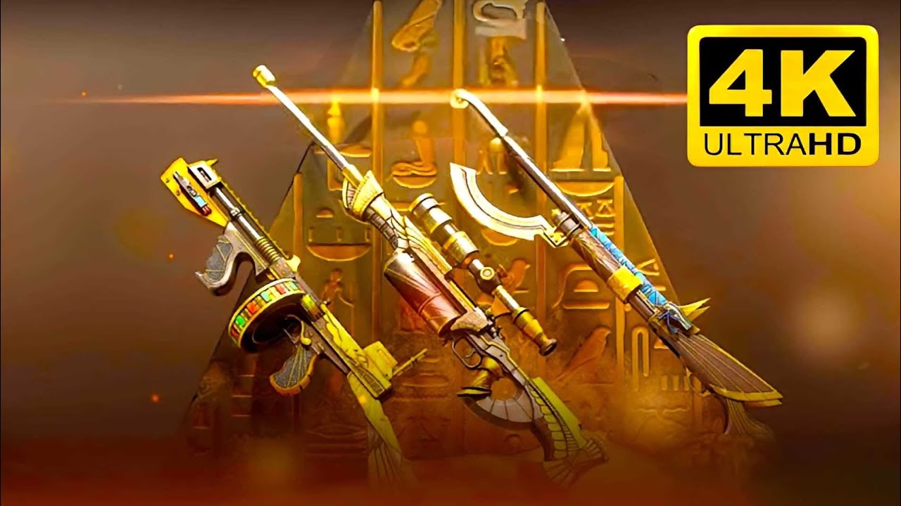 egyptian gun set | Sniper Zombie 3D
