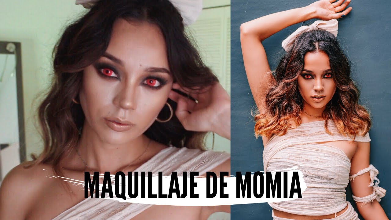 MAQUILLAJE Y DISFRAZ DE MOMIA COOL