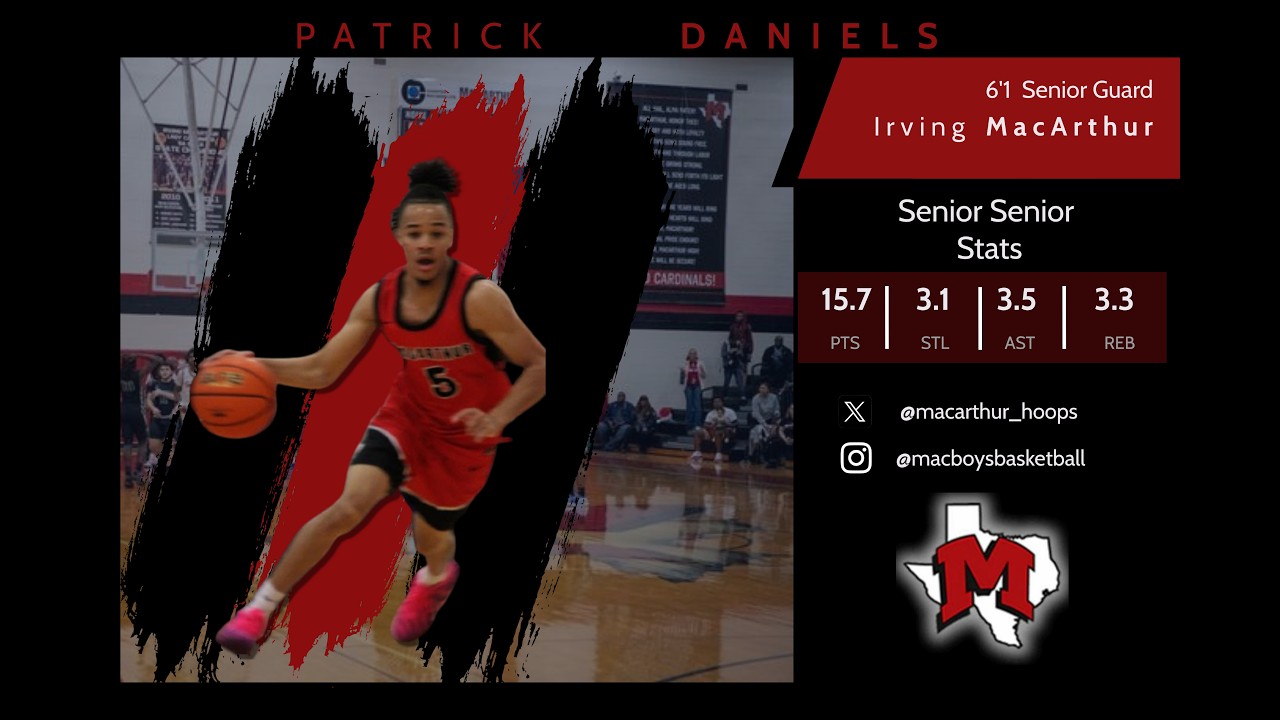 Patrick Daniels-Senior Season