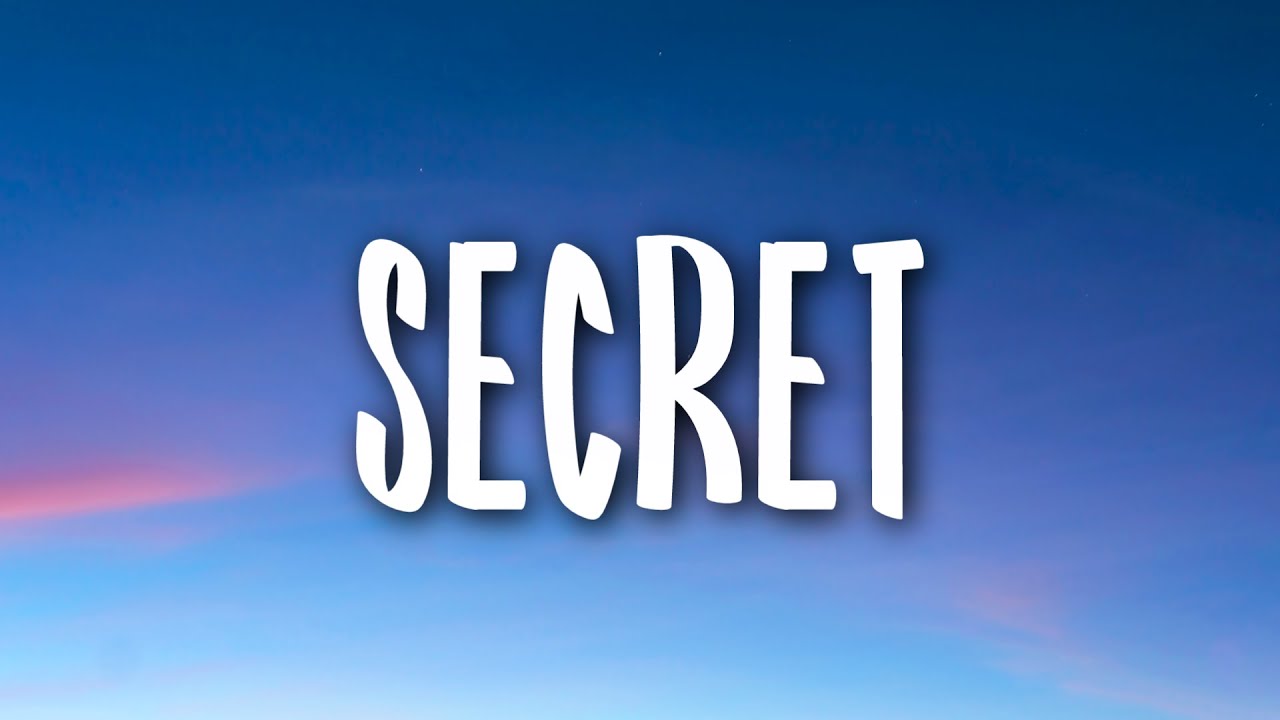 Joshua Bassett - Secret (Lyrics)