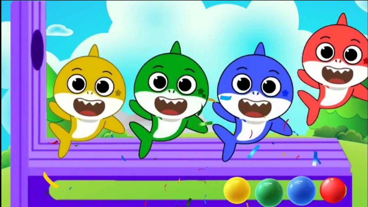 Lil Kidz Tv - Baby Shark Learn Color | Color Song For Kids | Color Learning Song | Kids Song