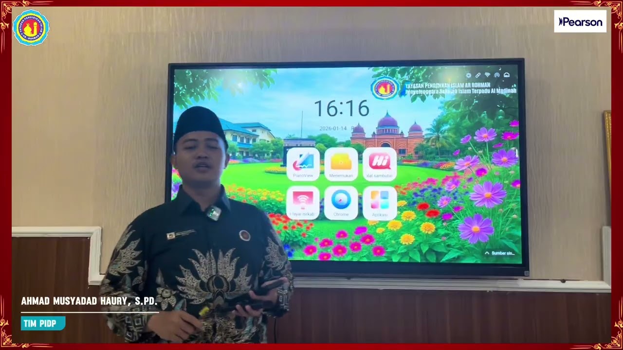 Tutorial Penggunaan Interactive Flat Panel  (IFP) - SIT Al Madinah Bogor