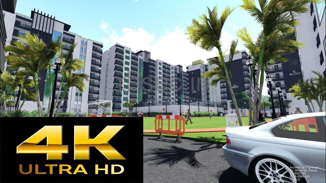 Residential building ,multistorey apartment, group housing video, apartment Walkthrough