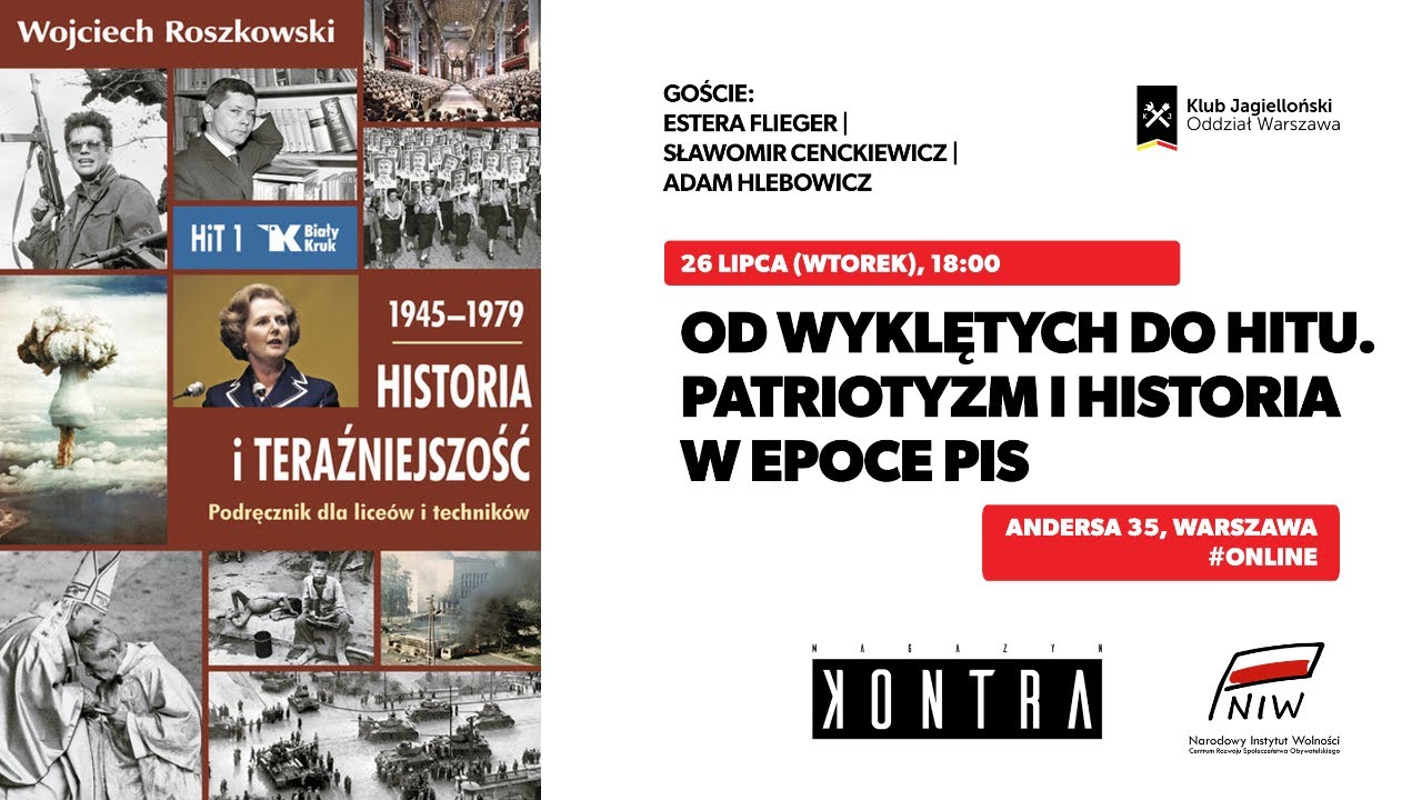 Od Wyklętych do HiTu. Patriotyzm i historia w epoce PiS | DEBATA: FLIEGER CENCKIEWICZ HLEBOWICZ