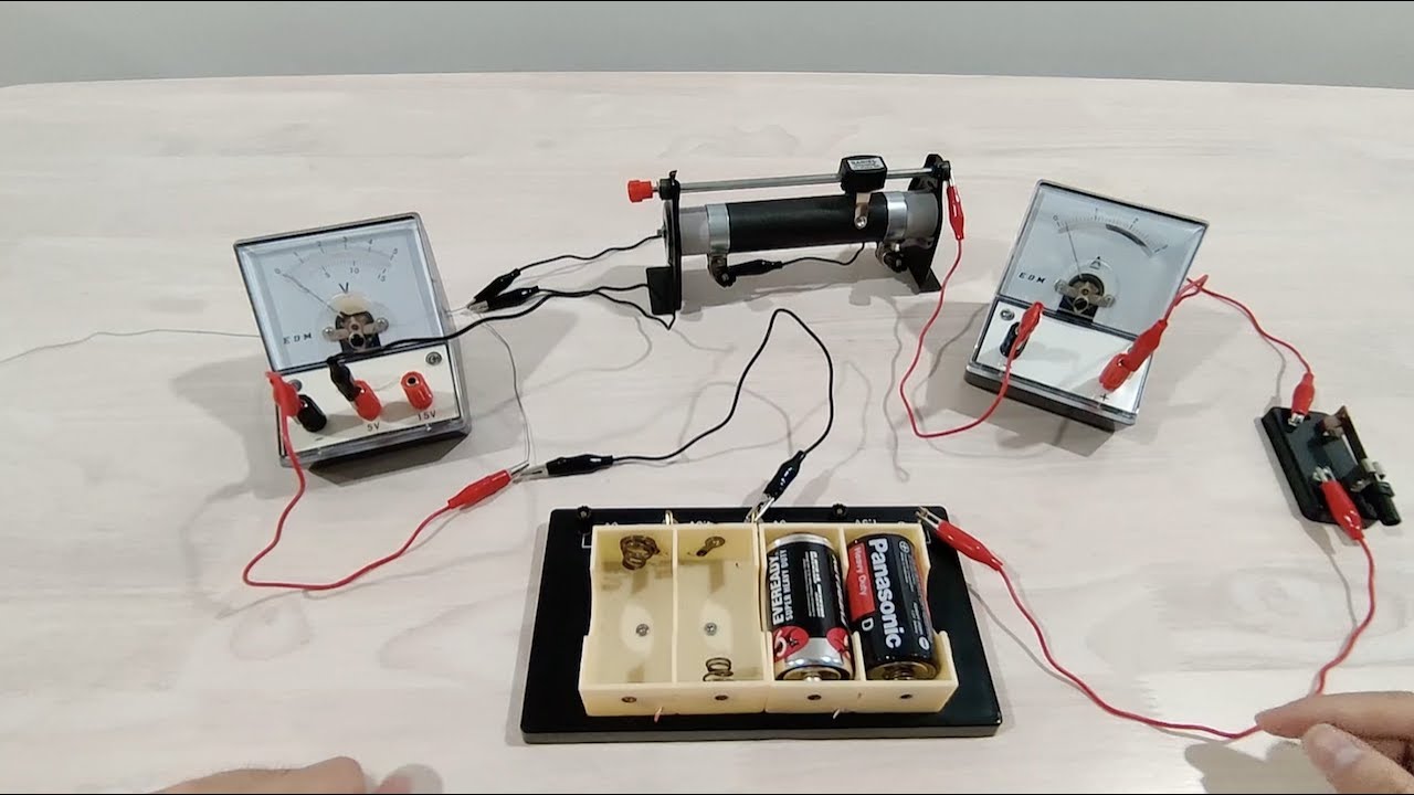 Experiment on Relationship between Resistance of a Constantan Wire and its Length