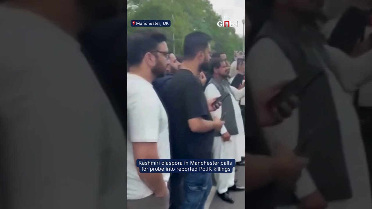 Kashmiri Diaspora In Manchester Holds Vigil Over PoJK Killings, Demands Accountability | #pok