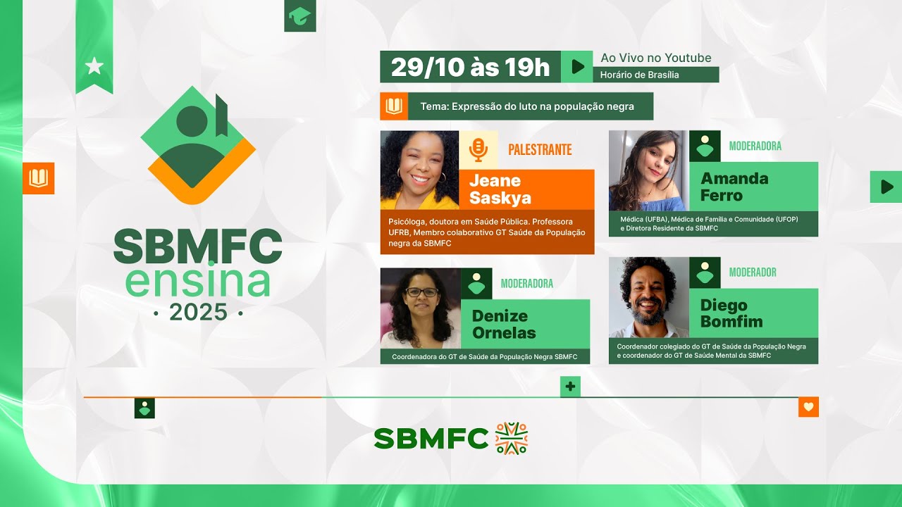 SBMFCensina 2025 - Expressão do luto na população negra