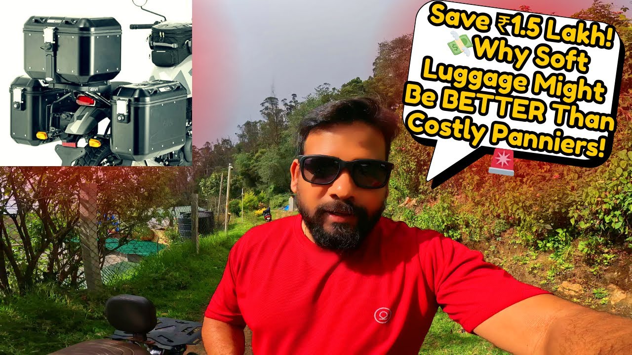 Save ₹1.5 Lakh! 💰 Are Costly Panniers Worth It? Soft Luggage vs. Costly Panniers