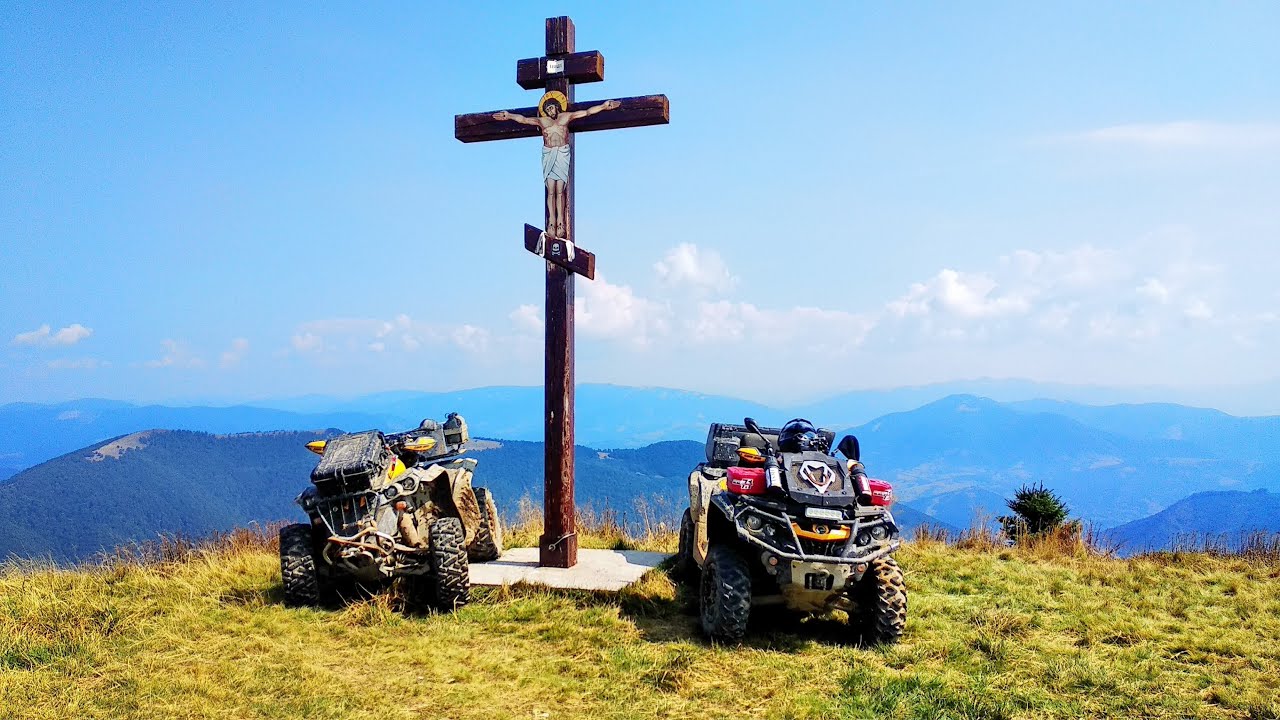 3xA ATV Ukraine Transkarpatien 4x4 Offroad Enduro Tour 2019  Teil 2