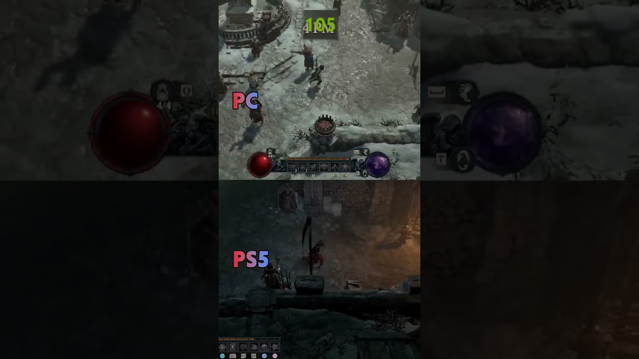 Diablo 4 PC VS PS5!