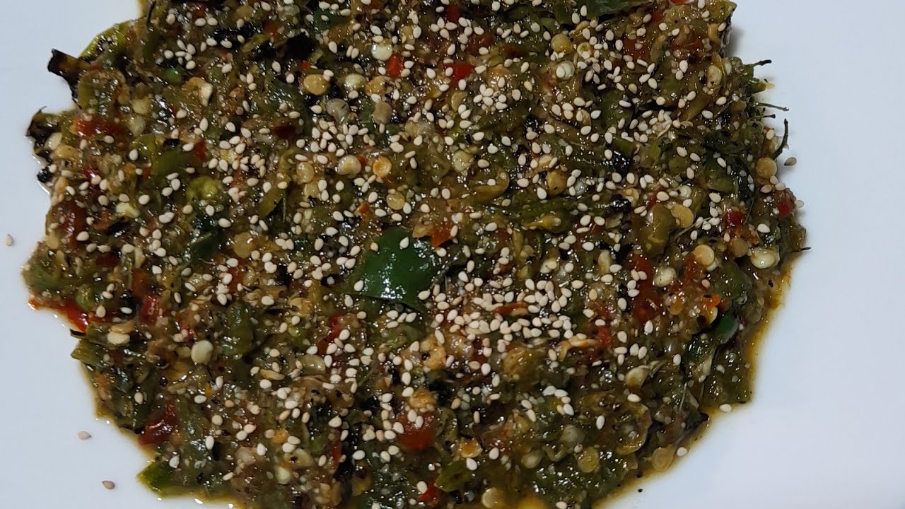 Anhling rah rawt thak# black night shade/Solanum nigrum#mocoy # healthy recipe