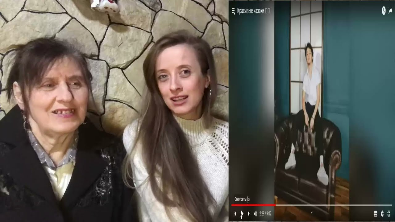 ЭТО ЧТО - ТО  !!!   УКРАИНСКАЯ МАМОЧКА оценивает красоту мужчин КАЗАХОВ / реакция