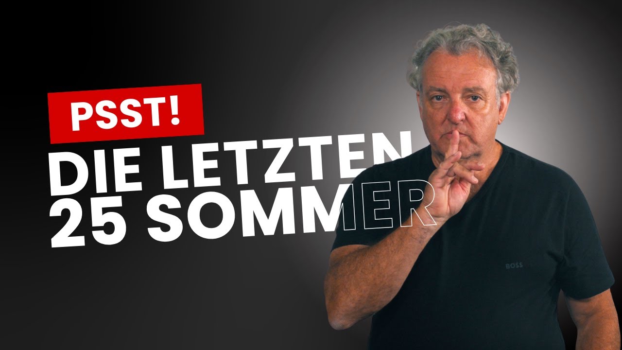 Psst! – Die letzten 25 Sommer 🌞🍹