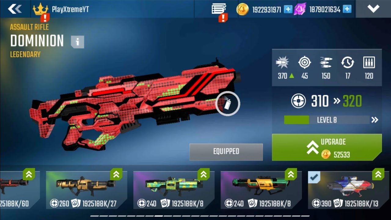 Nova Legacy Crafting Every Guns & Armor!