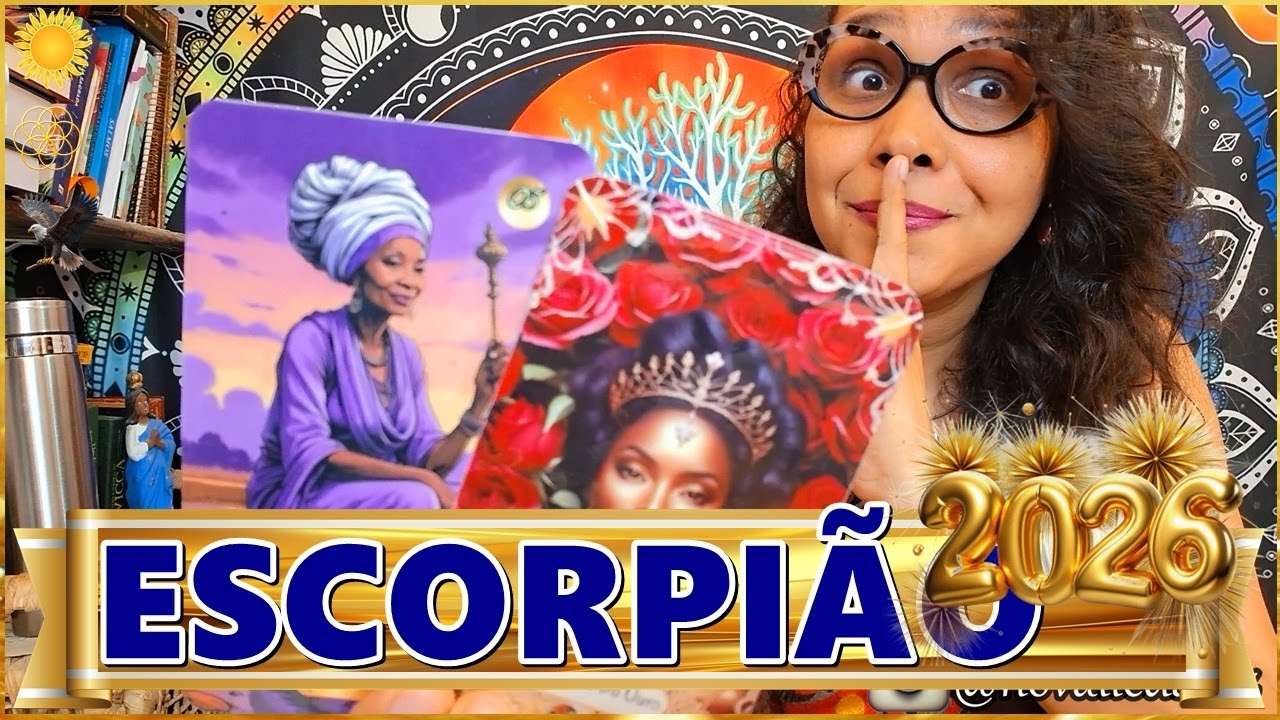 ESCORPI&Atilde;O ♏️ OS PLANOS DE DEUS IR&Atilde;O TE SURPREENDER! TUDO O QUE VAI ACONTECER EM 2026 COM VOC&Ecirc;!