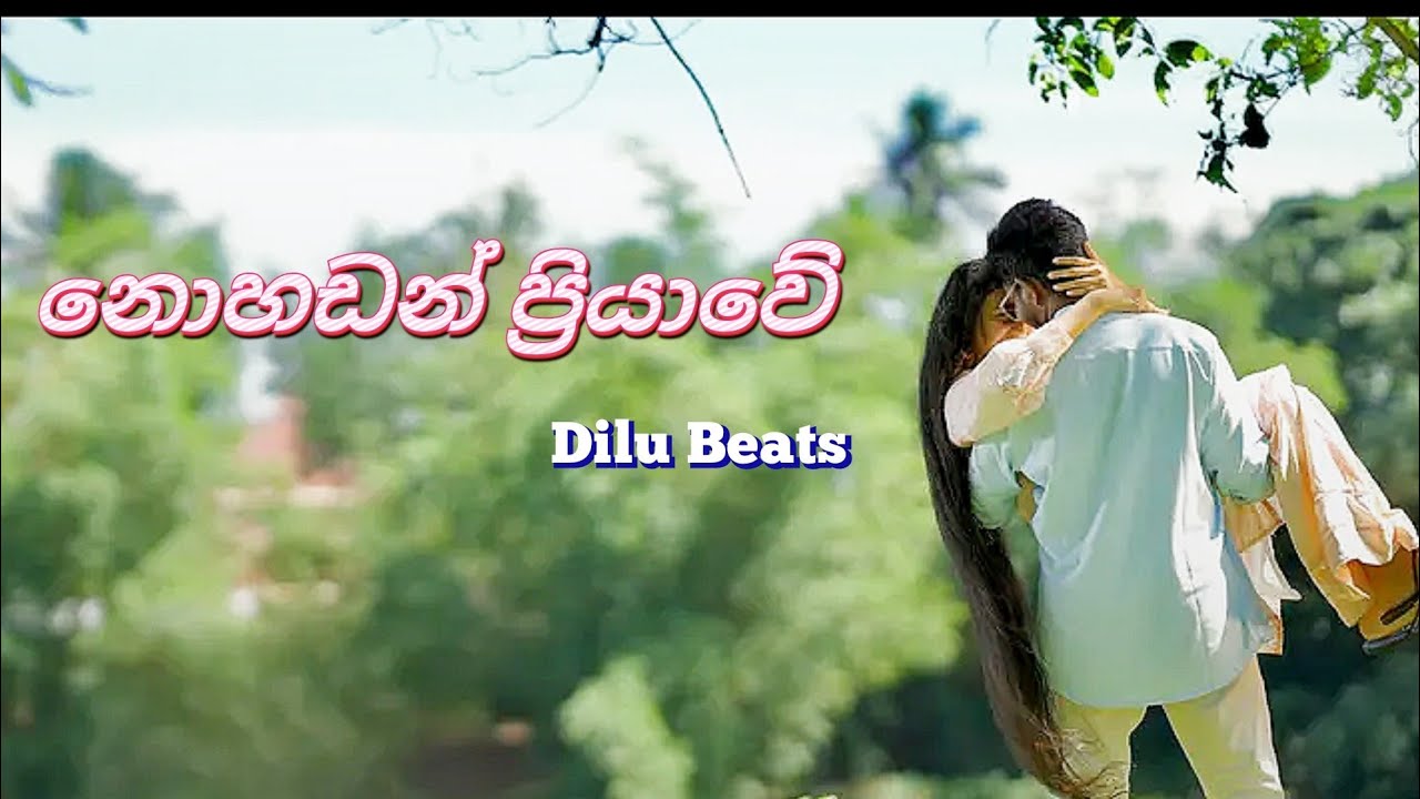 Dilu Beats - Nohadan Priyawe (නොහඩන් ප්‍රියාවේ‍) Official Music Video