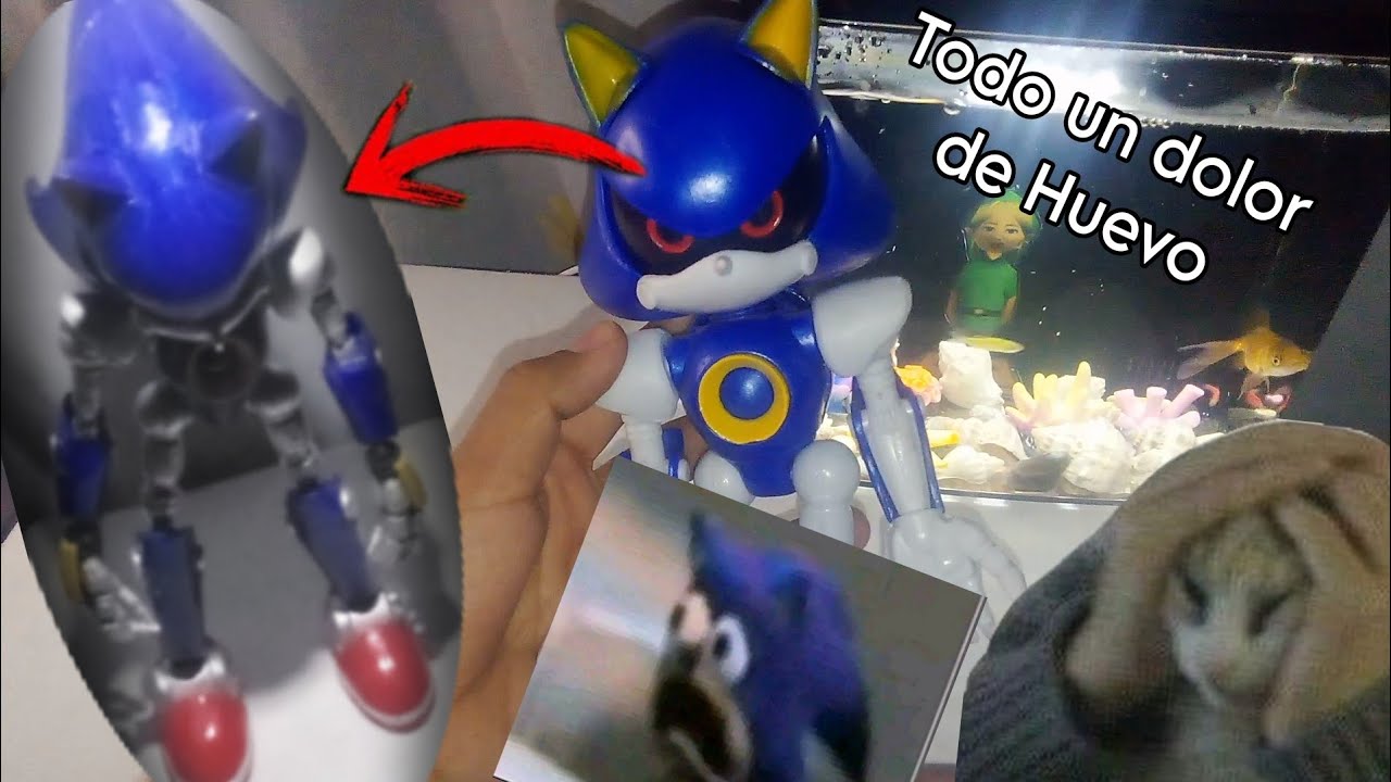 Mejore una figura de metal Sonic con nuevas articulaciones 