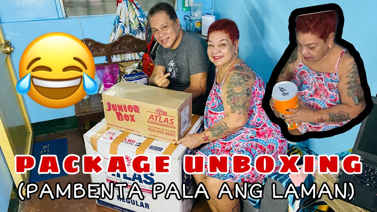 PACKAGE UNBOXING PRANK | ahldrin john opilac