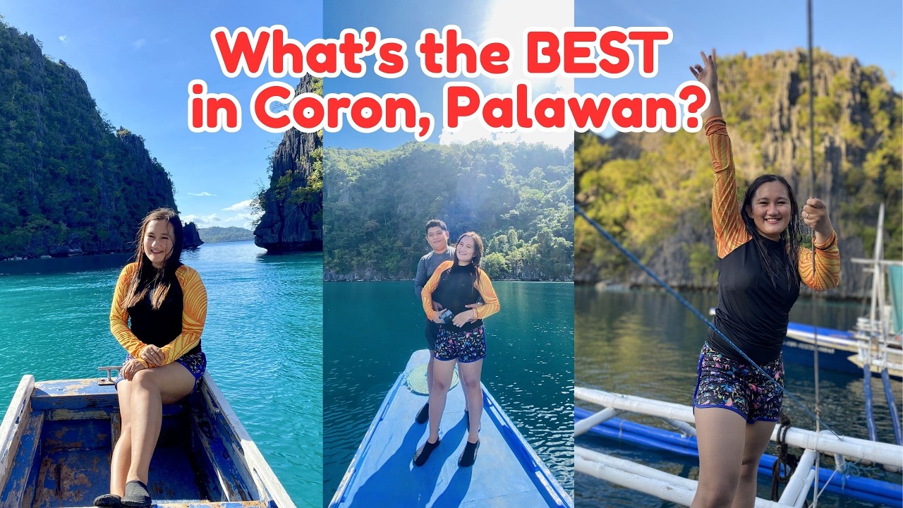 Was it worth it? SUPER ULTIMATE Coron Island Hopping Tour | Kayangan Lake + Lagoons + Snorkeling! 