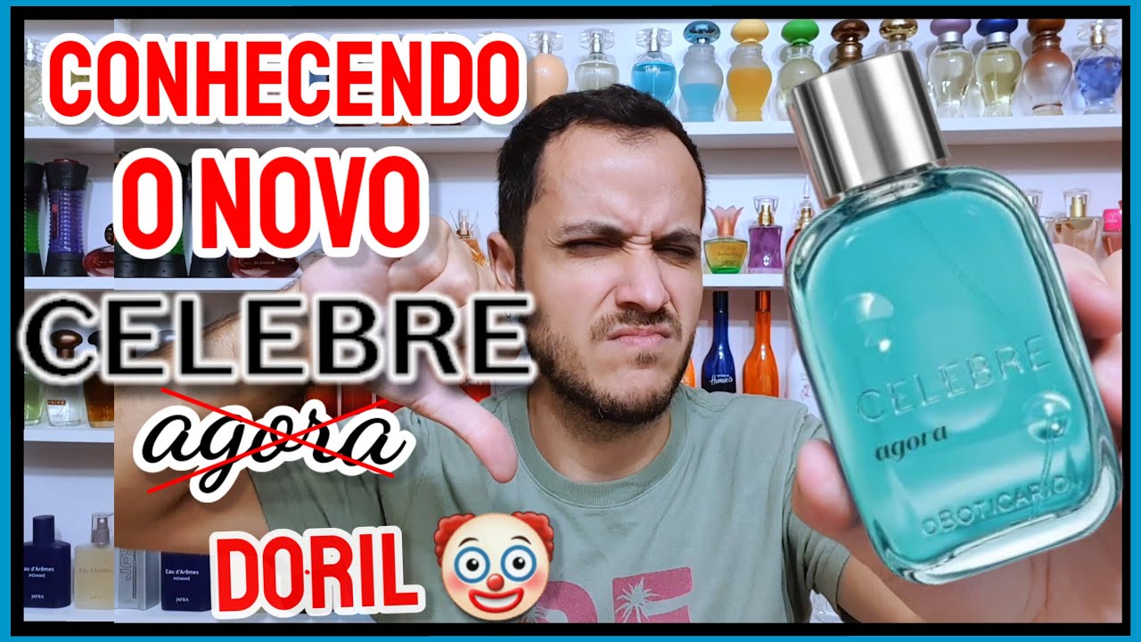 CONHECENDO o NOVO CELEBRE AGORA Masculino do BOTICÁRIO! - Silso Santos