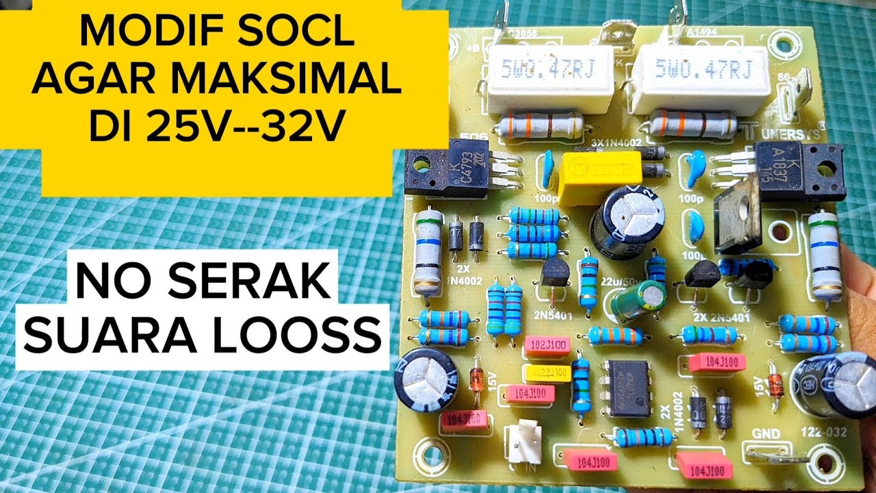 MODIF SOCL VOLT RENDAH