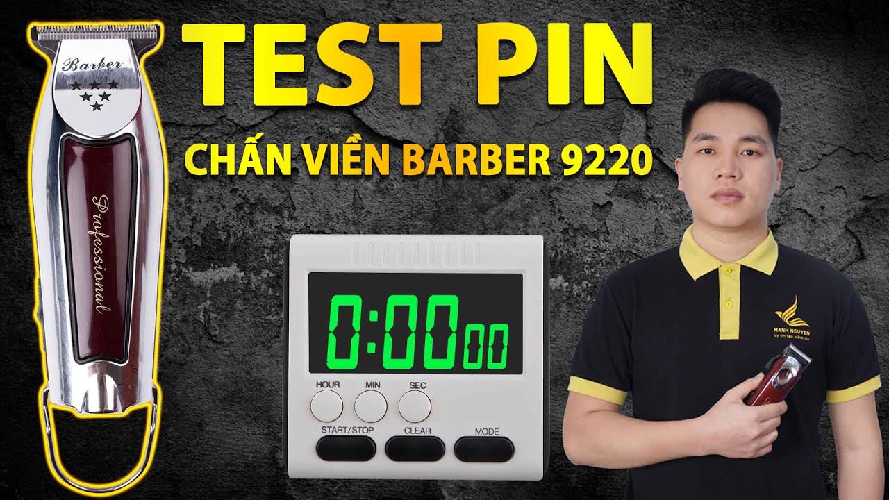 Test pin chấn viền Barber 9220