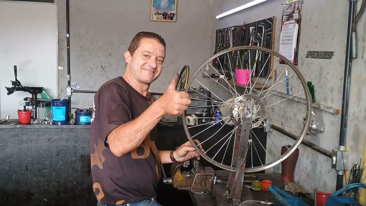 Um reparo na minha Bike guerreira.