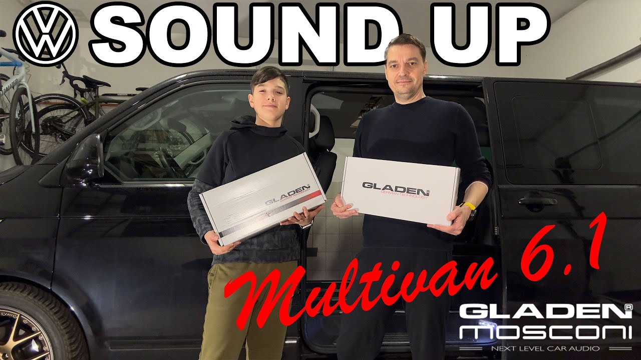 VW Multivan 6.1 Gladen/Mosconi Soundup