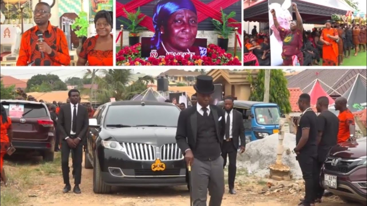 LYING IN STATE & BURIAL OF THE LATE OBAAPANIN GLADDYS NSAFOAH (88 YRS) PT. 1