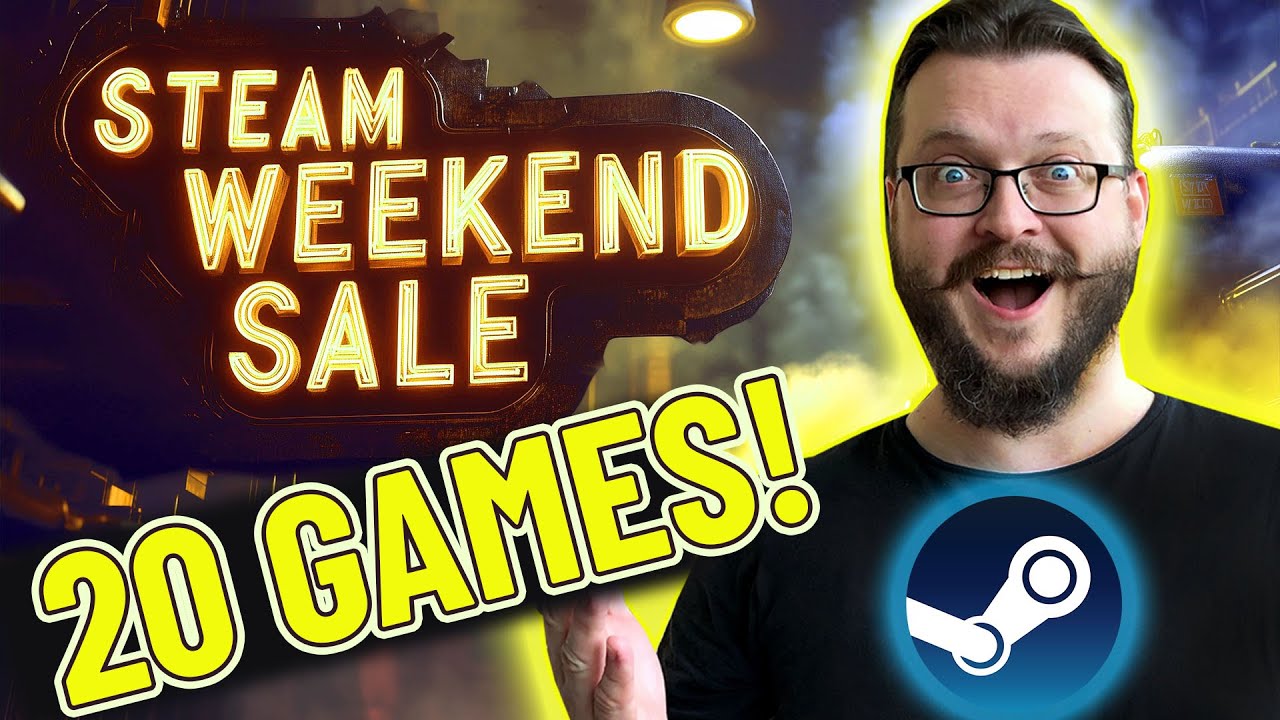 Steam Weekend Sale! 20 INCREDIBLE Games! Up to -95%! 🎮🕹️👾