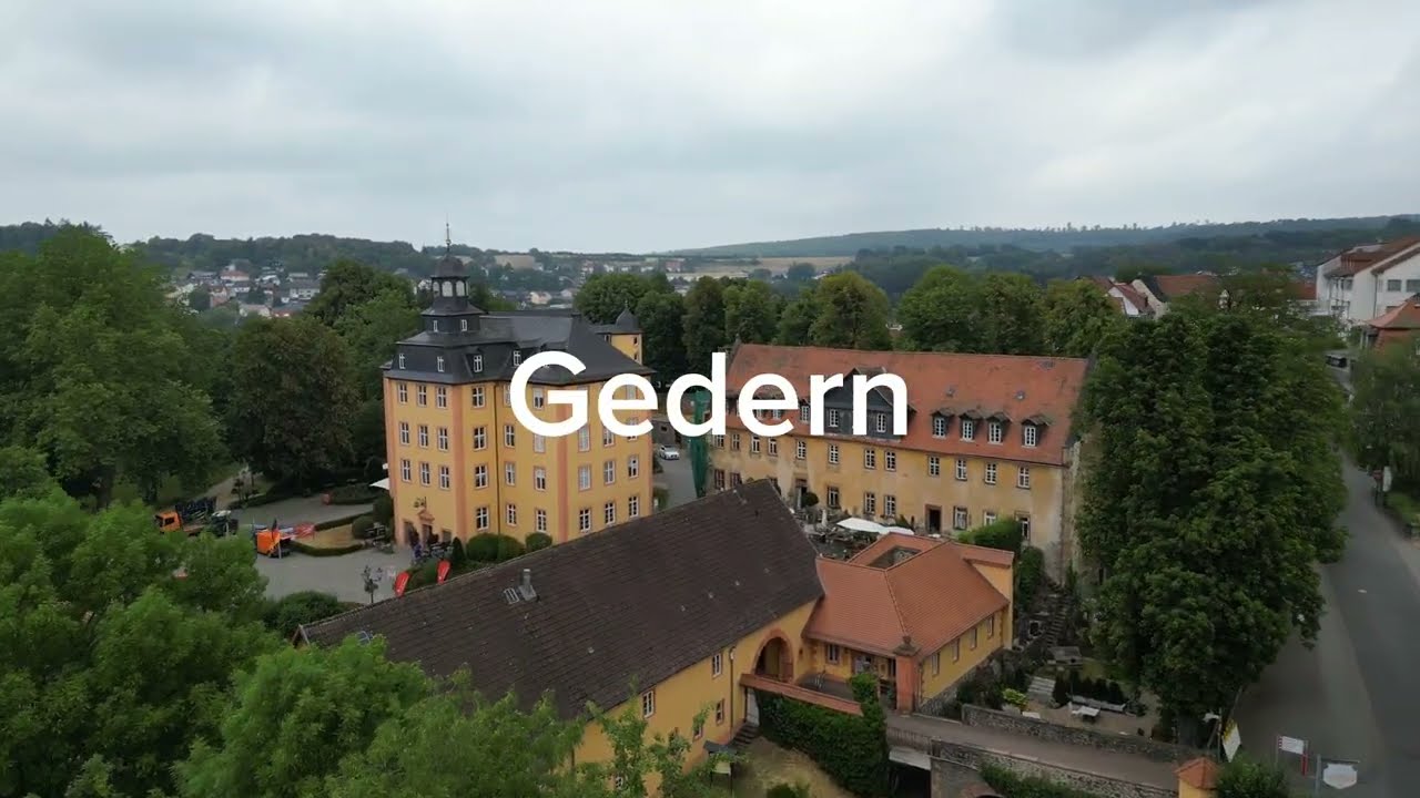 Drone Flight over the town of Gedern.