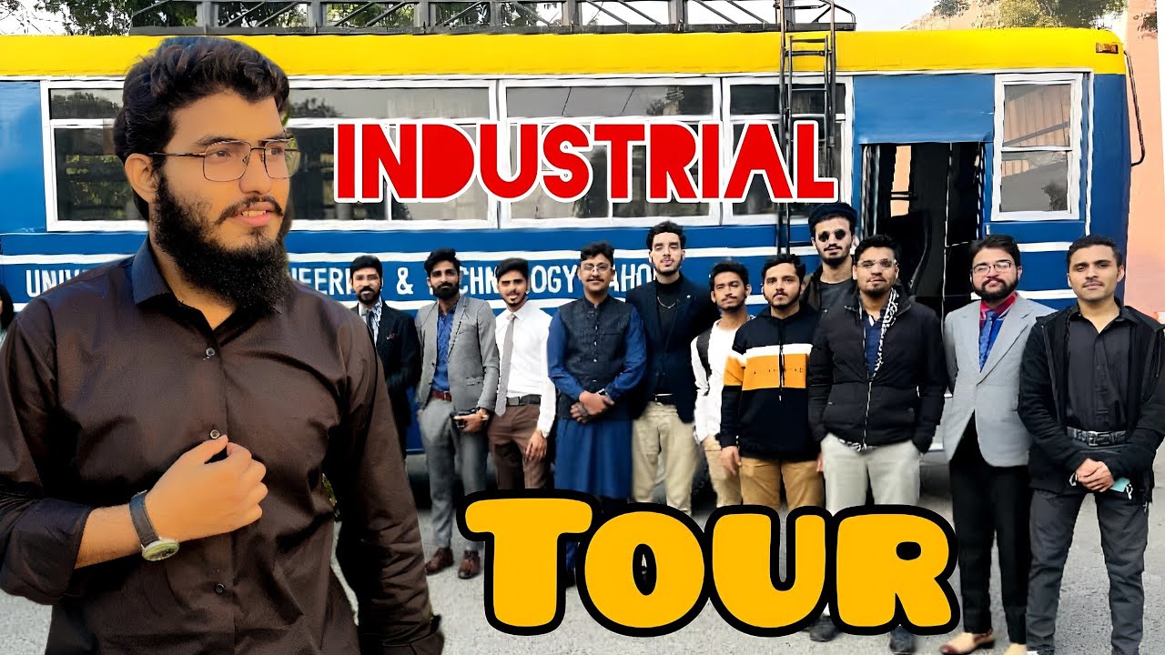 Industrial tour with fellows  #uetlahore