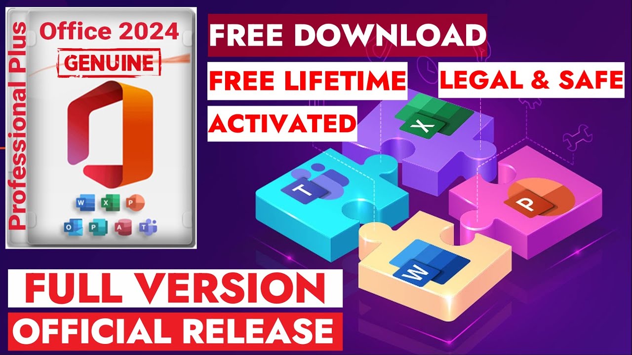 FREE Download and Install Office 2024 🔥- 2025 LATEST OFFICIAL RELEASE