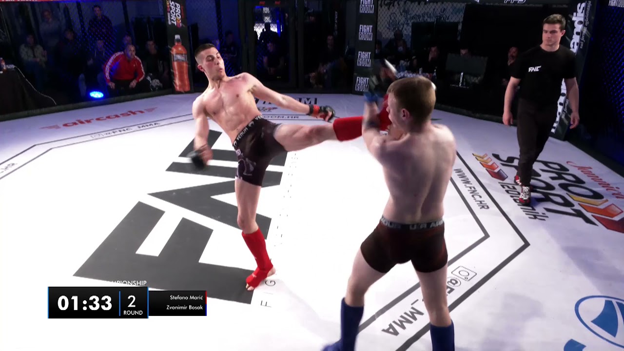FNC AMATERSKI MMA TURNIR 3 - Zvonimir Bosak vs. Stefano Marić | polufinale |  [FULL FIGHT]