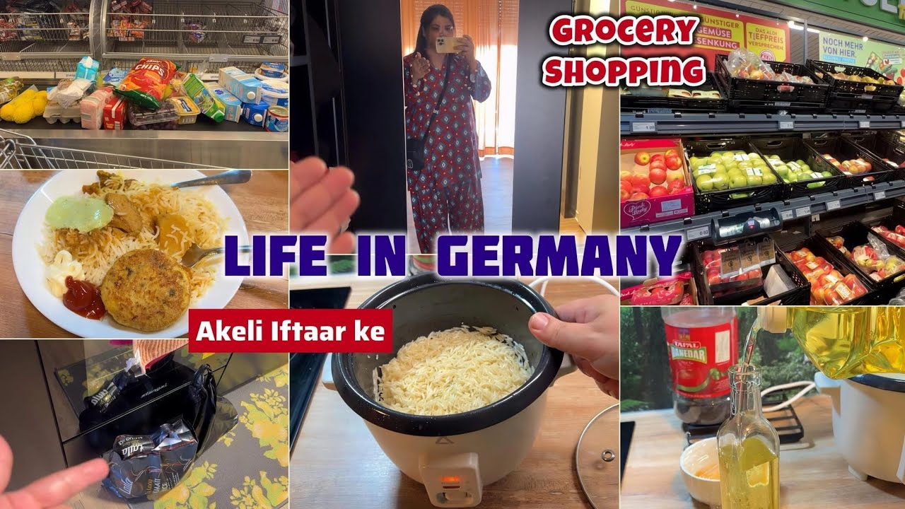 Grocery Shopping in Ramzan After Pakistan Visit 🛒 Akelay Iftar Mein Kia Banaya 🌴 Best One