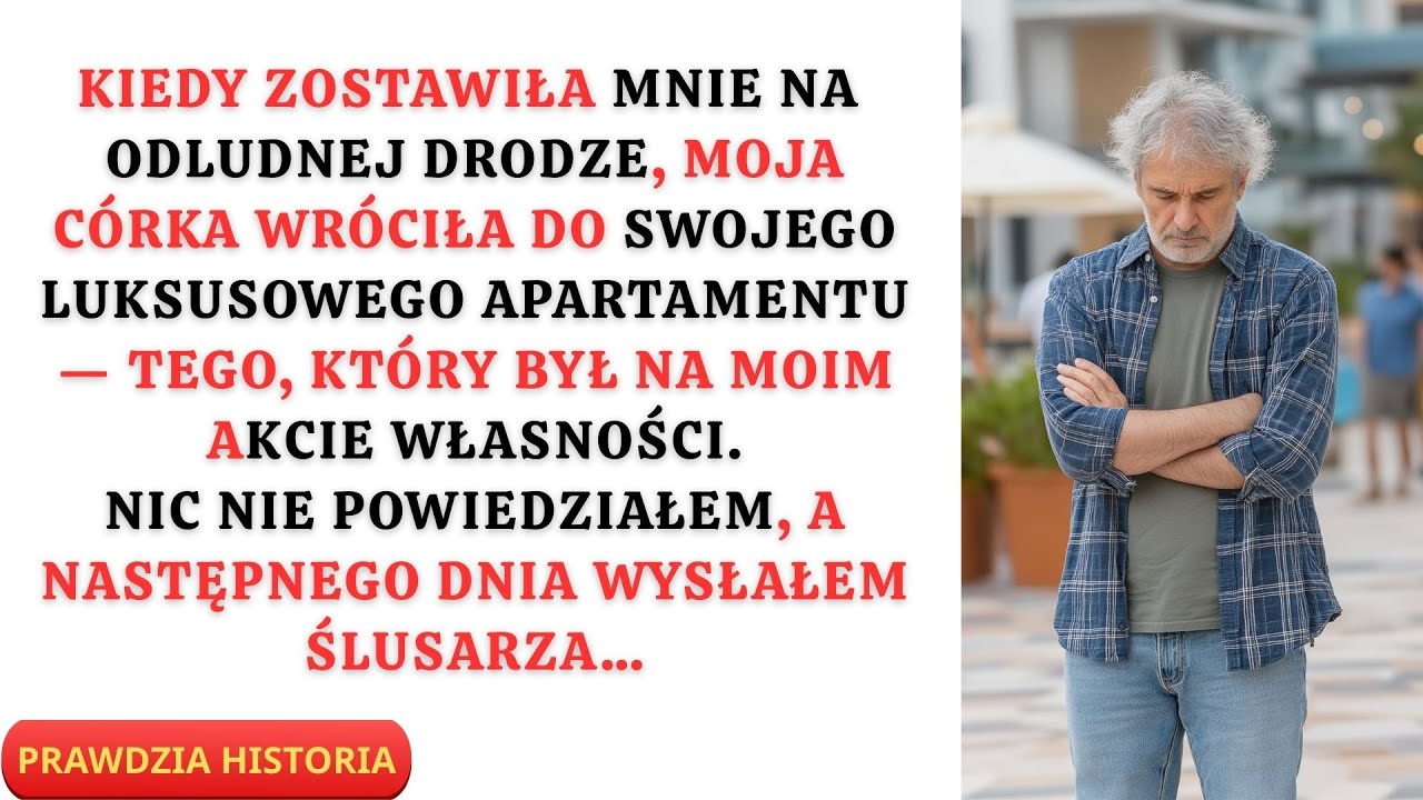 Moja córka wyrzuciła mnie z samochodu na odludziu—tydzień później czekała ją brutalna lekcja pokory
