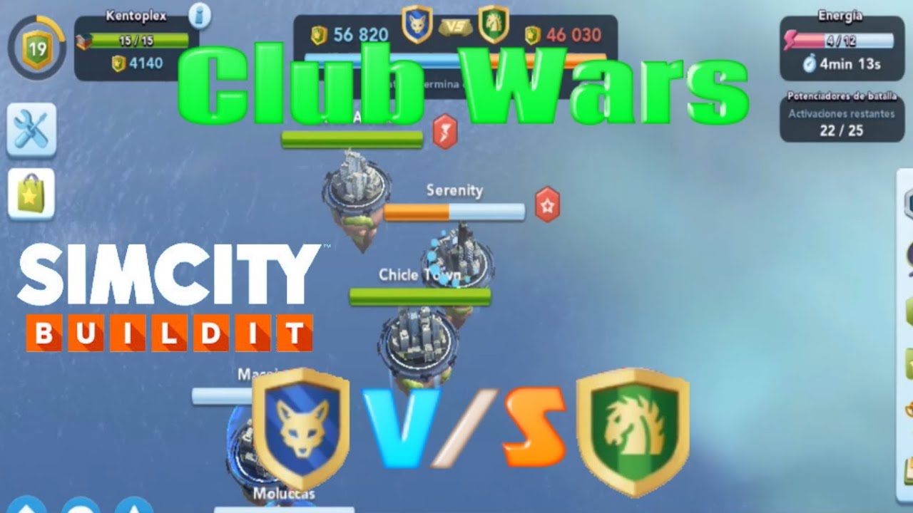 SimCity Buildit - Club Wars #1 / SimCity War 2021 VS Fraggle Rock