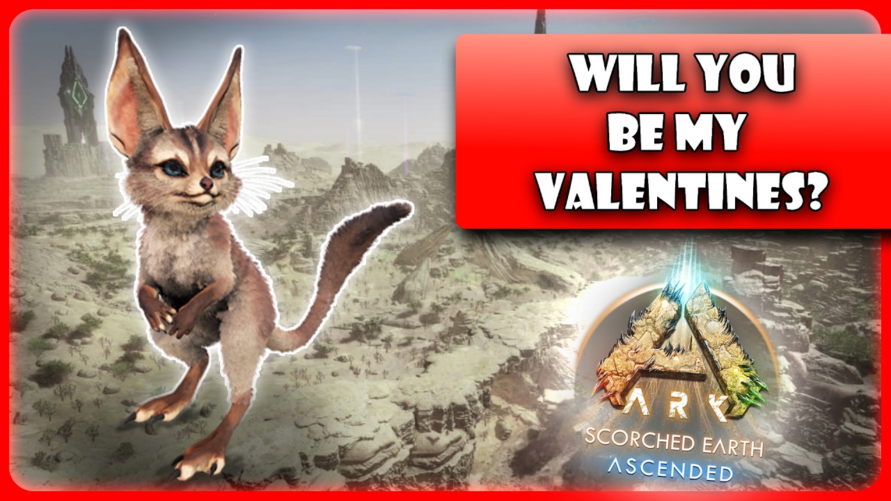Will you be my Valentines? Silly dinos! :3 | Ark: Survival Ascended AScorched Earth  | English Live