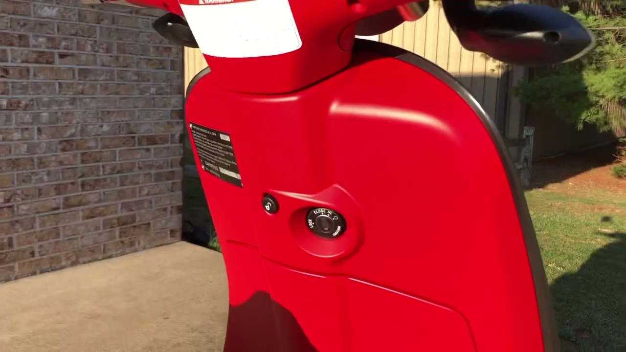 2020 Vespa Primavera 150 Sport - Red - 610-965-9865
