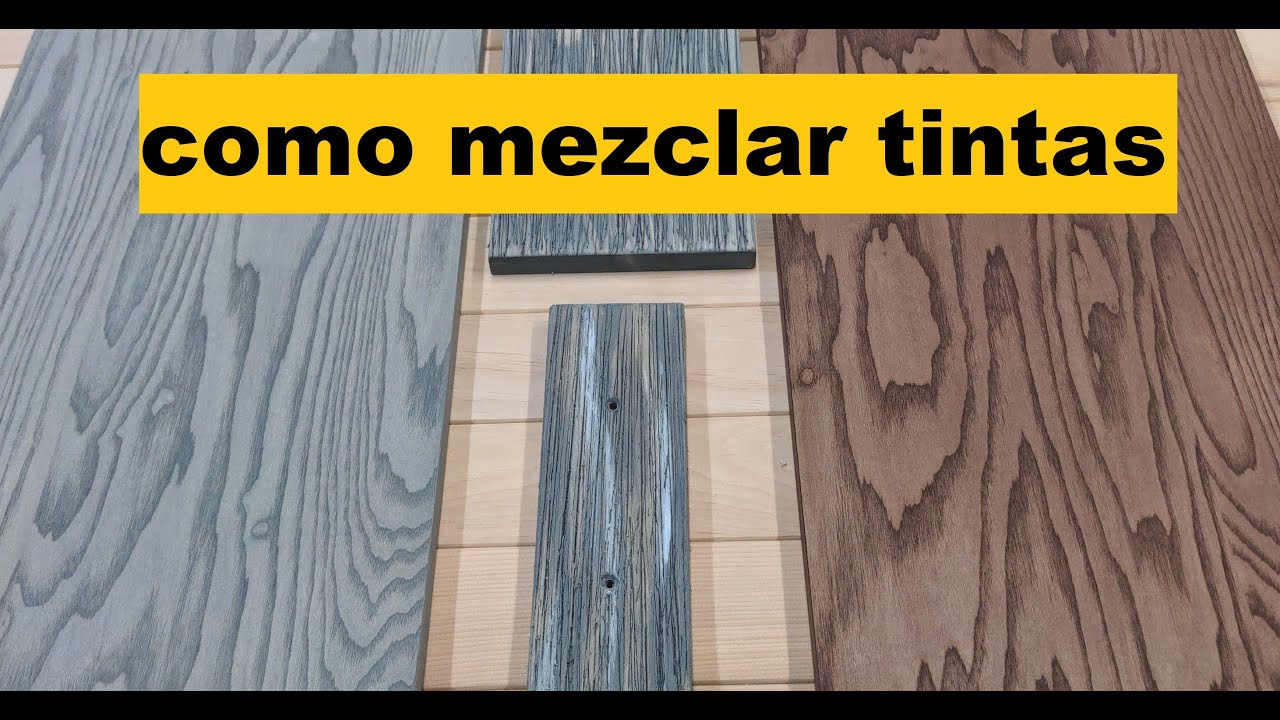 Curso básico: Como aplicar tinta a la madera, Para principiantes !!!