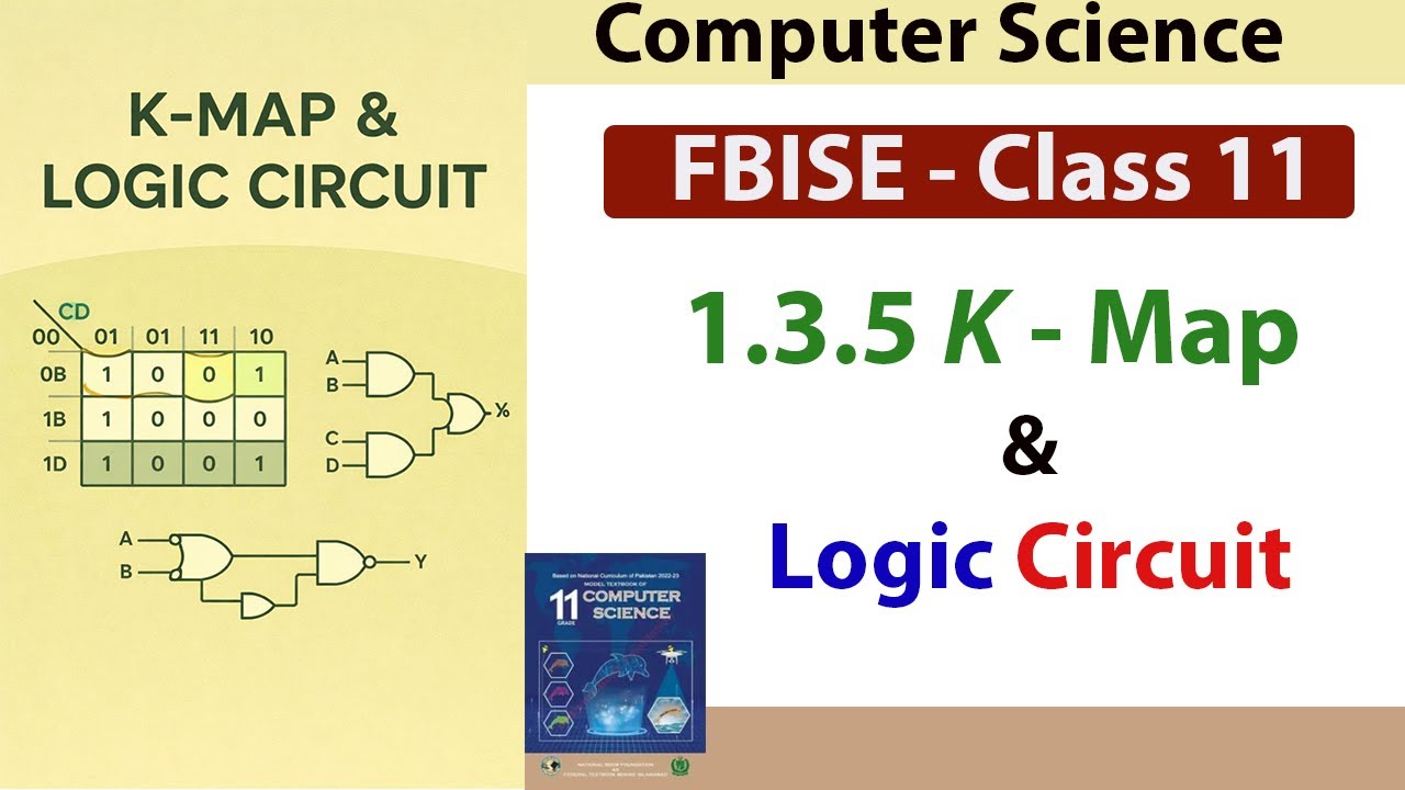 How to Write K-Map and Simplify Boolean Expressions | Constructing Logic Circuits Explained